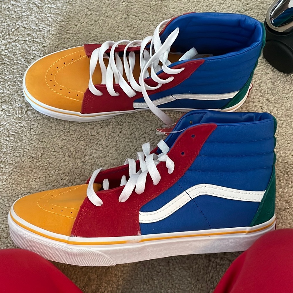 Vans sneakers size 6.5 kids wide NEVER WORN